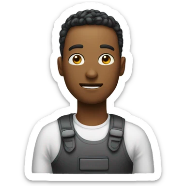 person talk con bot sticker