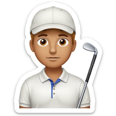 golfer sticker