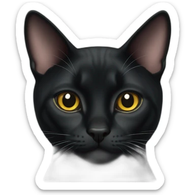 bombay cat sticker