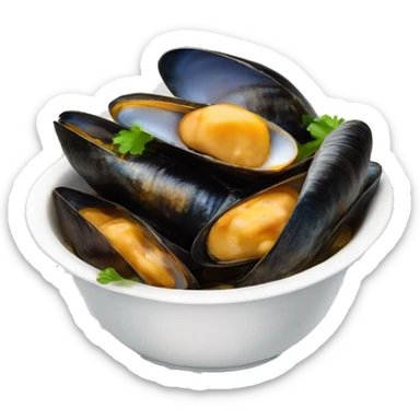 Moules frites  sticker