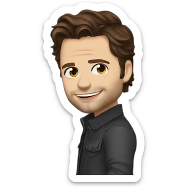 Sebastian Stan sticker
