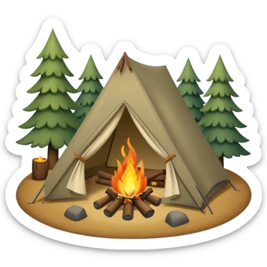camping🏕️ sticker