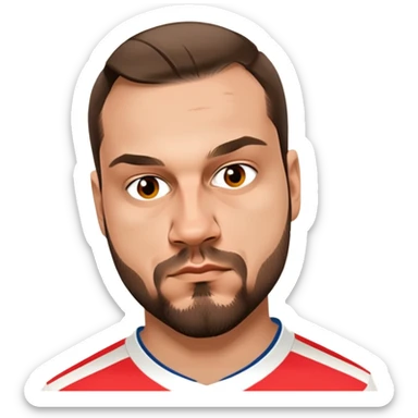 Me in an FC Arsenal London football kit  sticker