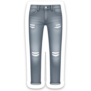 i want a grey jean sticker