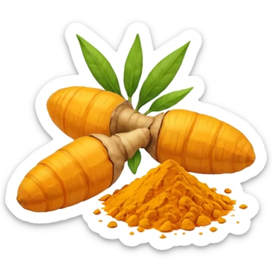 turmeric sticker