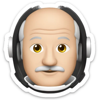 Lukashenko and space  sticker