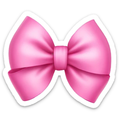 pink pretty bow  sticker