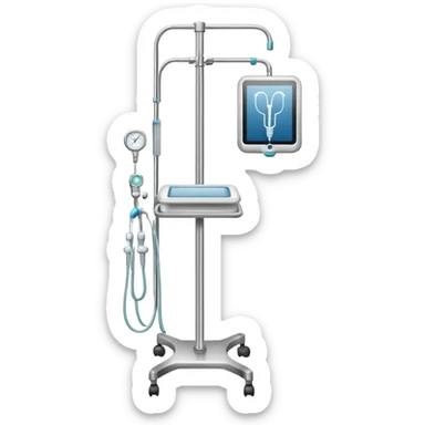 IV stand sticker