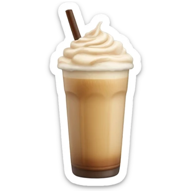 iced chai latte sticker