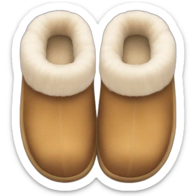 UGG slippers  sticker