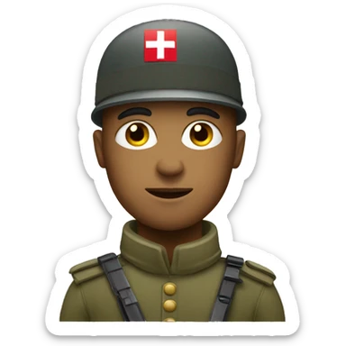 swiss soldier sticker