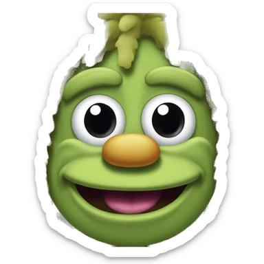 Doozer from fraggle rock sticker