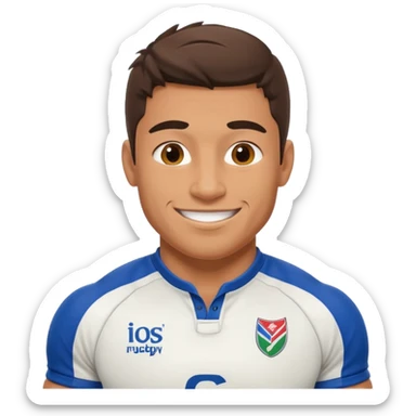 Joueur de rugby sticker