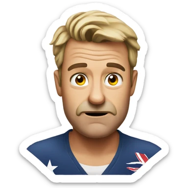 mad Australian dad sticker