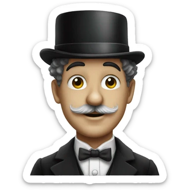Charlie Chaplin  sticker