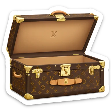 Luis Vuitton Trunk sticker