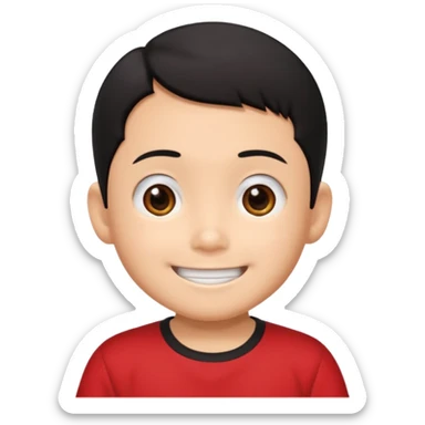 5 year old shinchan nohara cartoon sticker