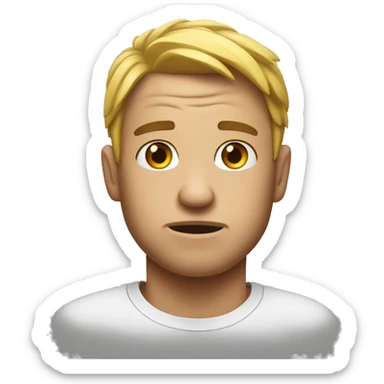 Cringe and sweat sticker