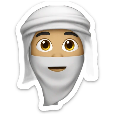 Muslim with bm sticker