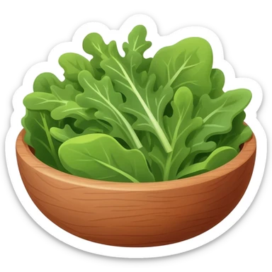 leaf rocket salad sticker