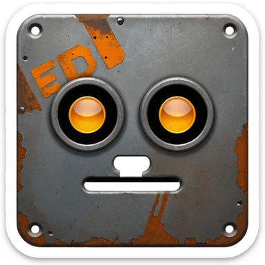 Create a Discord server icon with the name DUBS based on the popular Rust video game cosmetics. sticker