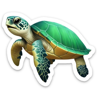 Sea turtle  sticker