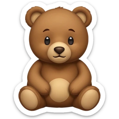 Tu peux me gênerer un Emoji d' ours  dans le style du jeu Super Bear Adventure sticker