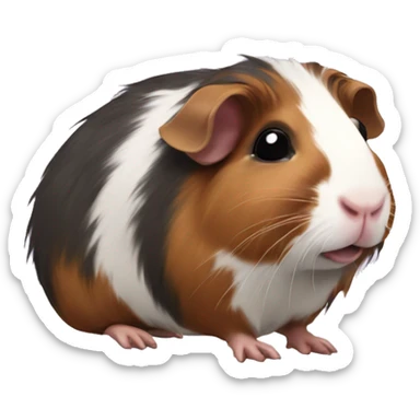 skinny guinea pig sticker