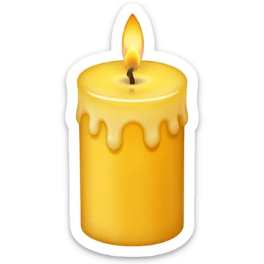 candle sticker