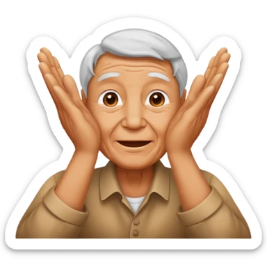 clapping hands sticker