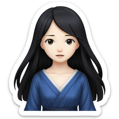 Sadako pack emotions sticker