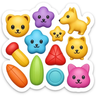 pet toys  sticker