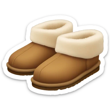 Ugg slippers sticker