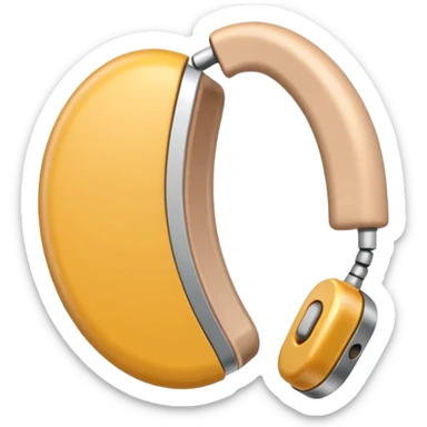 hearing aid sticker