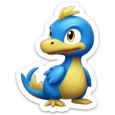 Golduck pokemon sticker