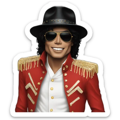 Michael Jackson sticker