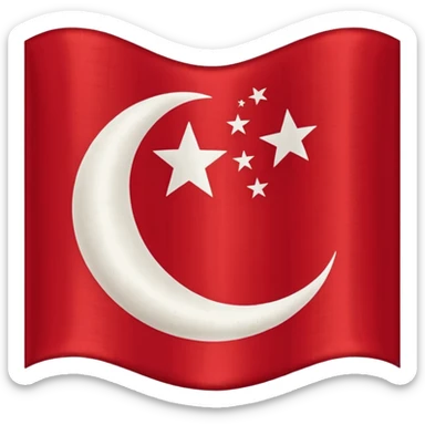 Ottoman Empire Flag sticker