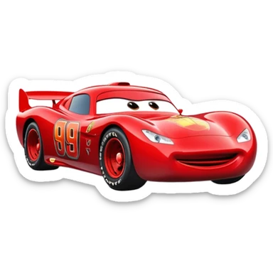 rayo macqyeen cars  sticker