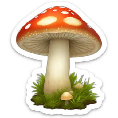 amanita sticker