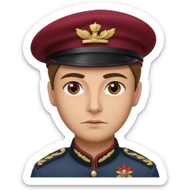 legionario del et español con mi cara  sticker