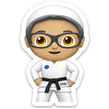 Judoka  sticker