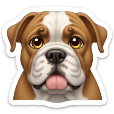 buldog sticker