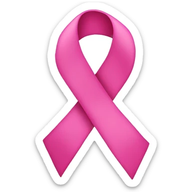 pink ribbon sticker