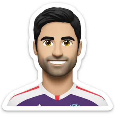 mikel arteta sticker