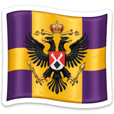 Byzantine flag sticker