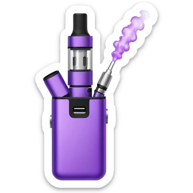 vape paars sticker