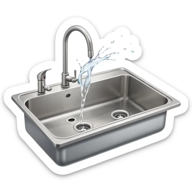 throw the kitchen sink out a window sticker