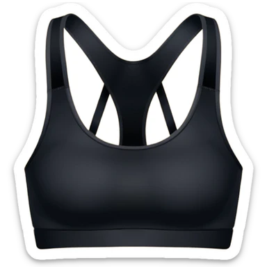 LADIES SPORTS BRA WITHOUT HUMAN sticker