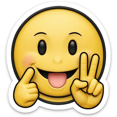 😄🖕🖕combine ces elojus sticker