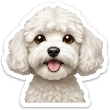 maltipoo sticker